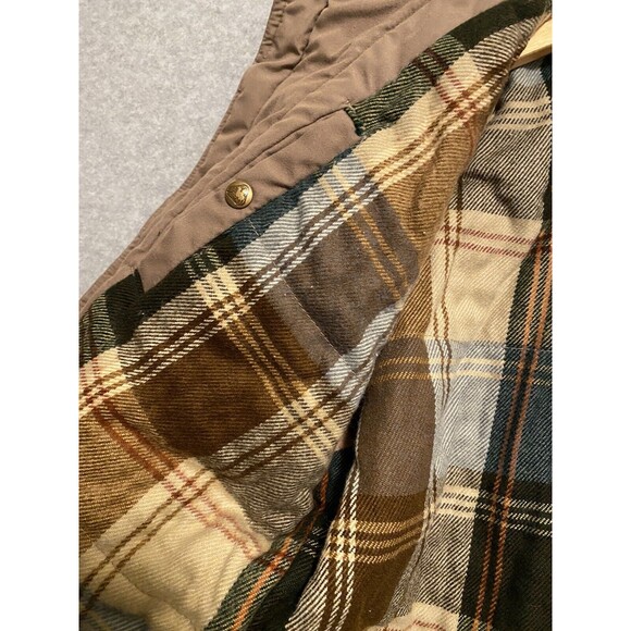 Vintage Bomber Jacket Men’s Small Light Brown Over Sized Pacific Trail Chinstrap - Picture 11 of 16